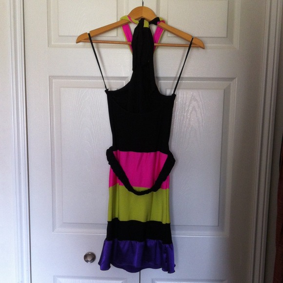 BODYCON HALTER TOP DRESS - Picture 3 of 4