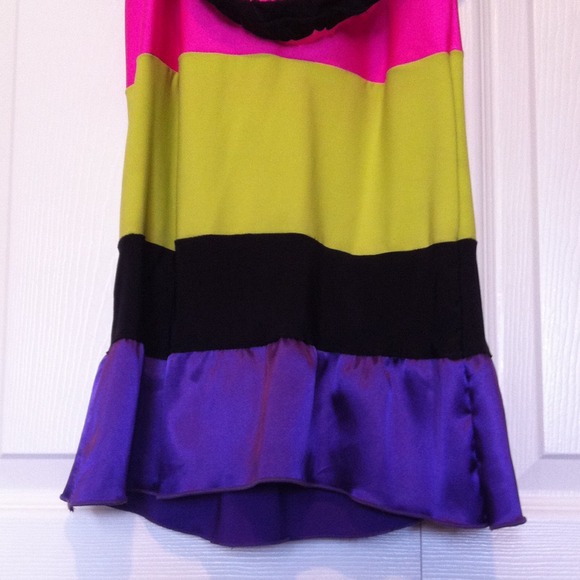 BODYCON HALTER TOP DRESS - Picture 4 of 4