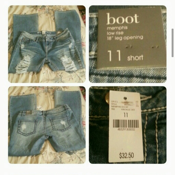 ?? Wet Seal Blue Asphalt Jeans ??