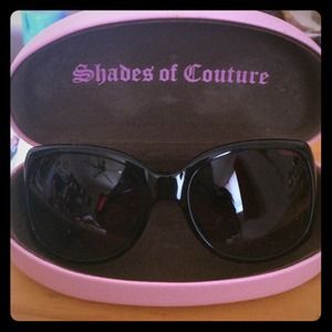 Juicy Couture Black Sunglasses- No Drama