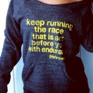 Off the shoulder grey sweatshirt