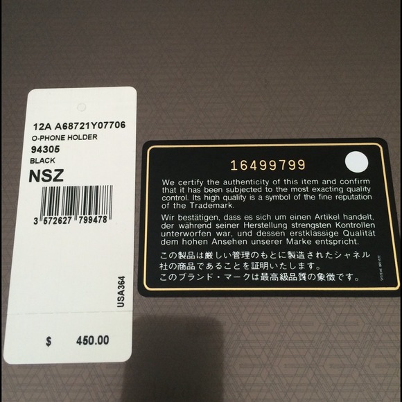 Chanel iPhone 4/4S case/ credit card holder - Picture 3 of 4