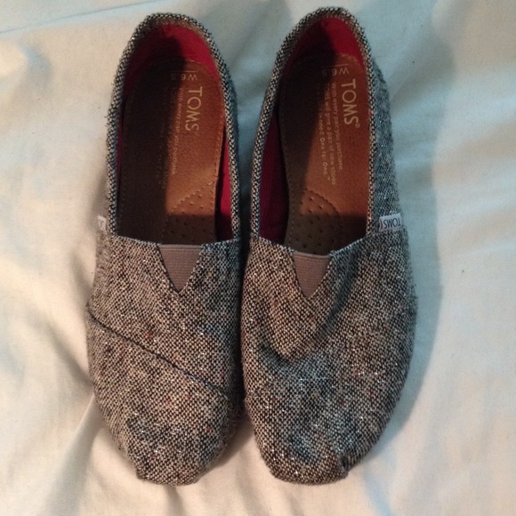 Grey speckled look Toms classic