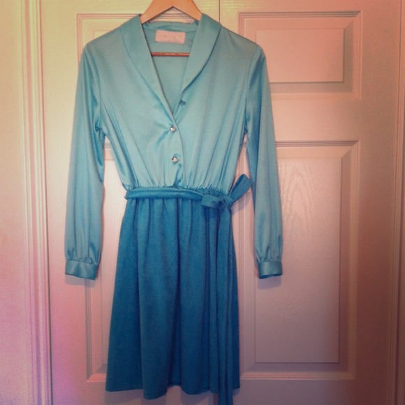 Suede Silk Dress