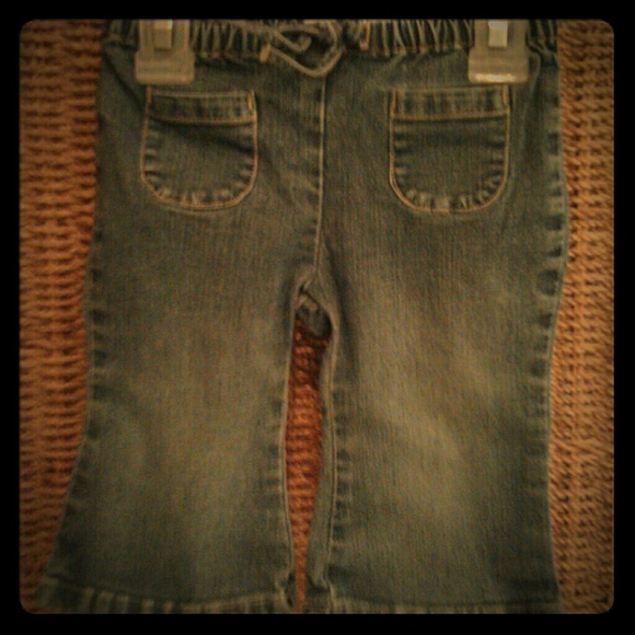 Infant Girl's Denim Capris