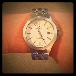 CROTON STAINLESS STEEL 3 ATM WATCH