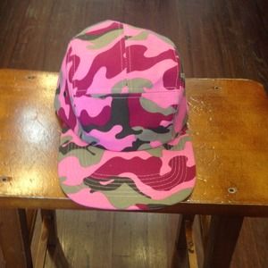 Pink camouflage cap / hat