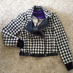 Guess moto tweed jacket