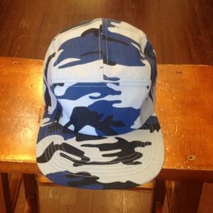Blue camouflage cap / hat