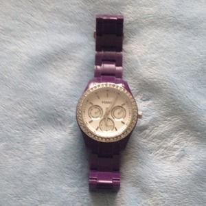 💜💜SOLD💜💜Fossil watch