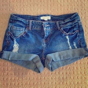 Perfect length Jean Shorts.