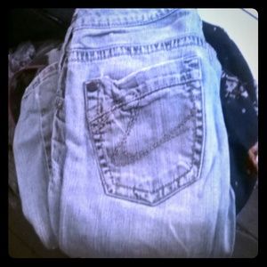 Silver jeans