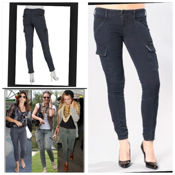 ⬇️Just Reduced⬇️J Brand Stretch Navy Cargo Skinny