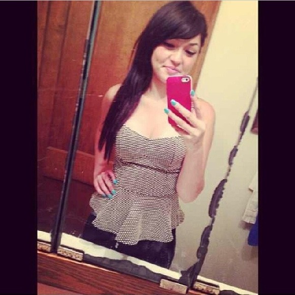 Peplum shirt