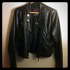 MEMBERS ONLY Black Motorcycle jacket
