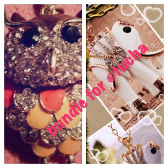 🐘WHITE ELEPHANT AND OWL BUNDLE FOR @tucha👍