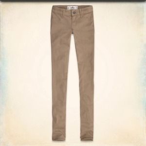 Hollister khaki super skinnies (5)