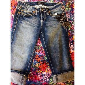 Size 1 denim capris