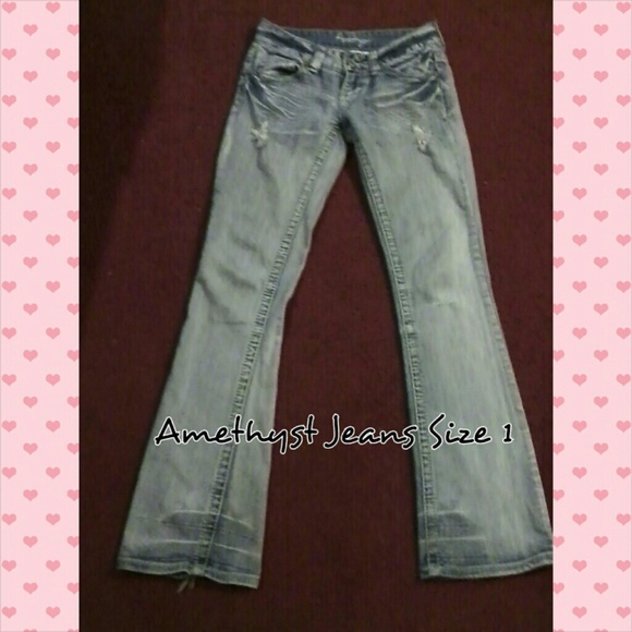 Amethyst light wash jeans