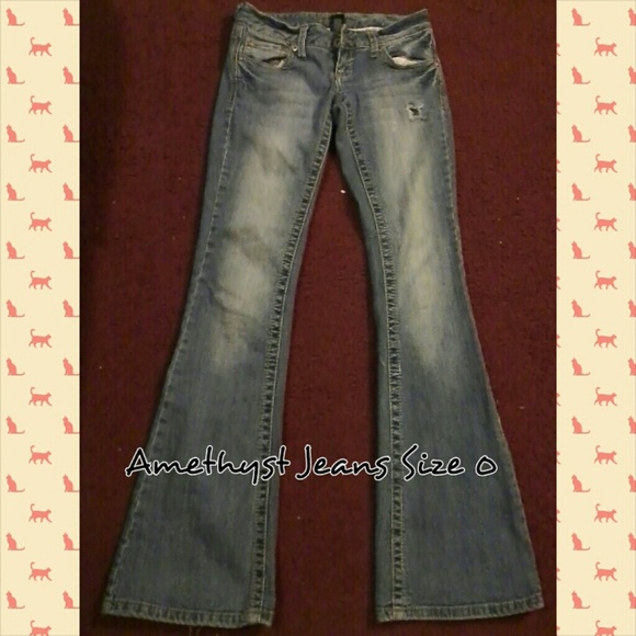 Amethyst dark wash jeans