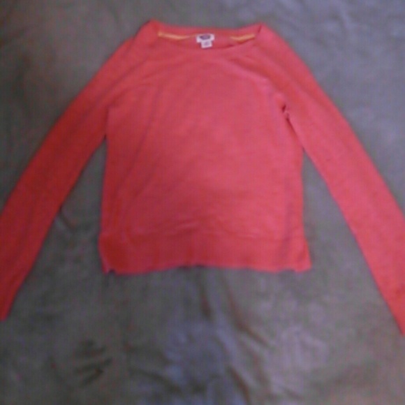 Pinkish orange Mossimo long sleeve shirt