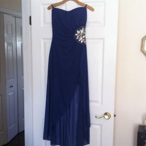 Beautiful strapless cocktail dress