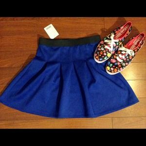 Gorgeous NWT blue skirt by silence and noise!