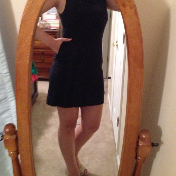 Navy blue dress