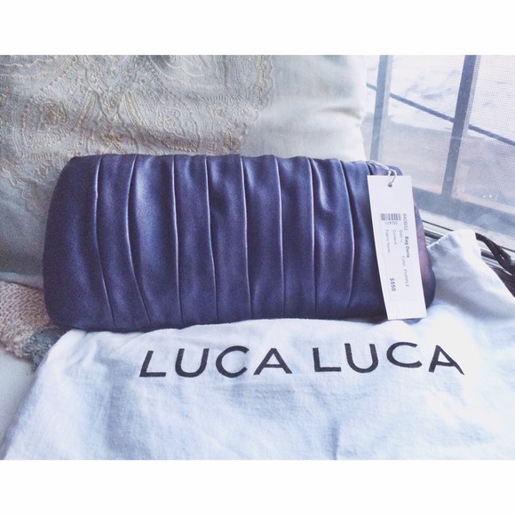 LUCA LUCA Buttery Soft Leather Clutch