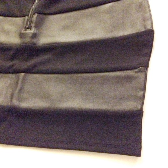 Forever 21 Skirts - Brand NEW* Forever21 black skirt w leather details Forever 21 Skirts - Brand NEW* Forever21 black skirt w leather details