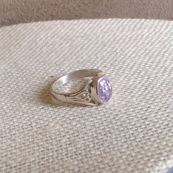 Sterling Silver Zircon Rings - Picture 2 of 3