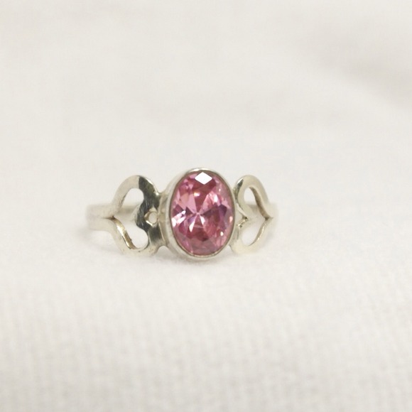 Sterling Silver Zircon Rings - Picture 3 of 3