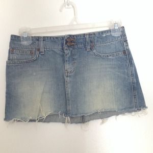 Abercrombie and Fitch denim skirt