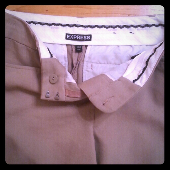Tan Express dress pants -size 00Reg