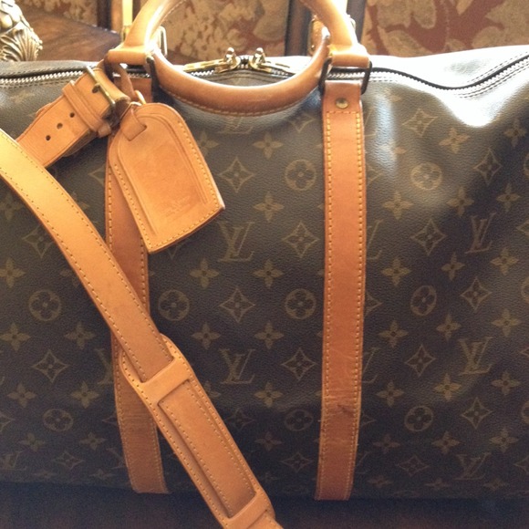 Louis Vuitton Bandouliere Keepall 55 100% Auth. - Picture 3 of 4