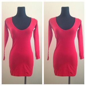 💞Never worn! Brand new! Bodycon red dress