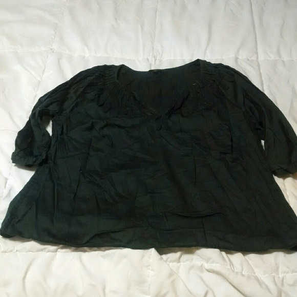 Hunter green Talbots tunic- 2Xp