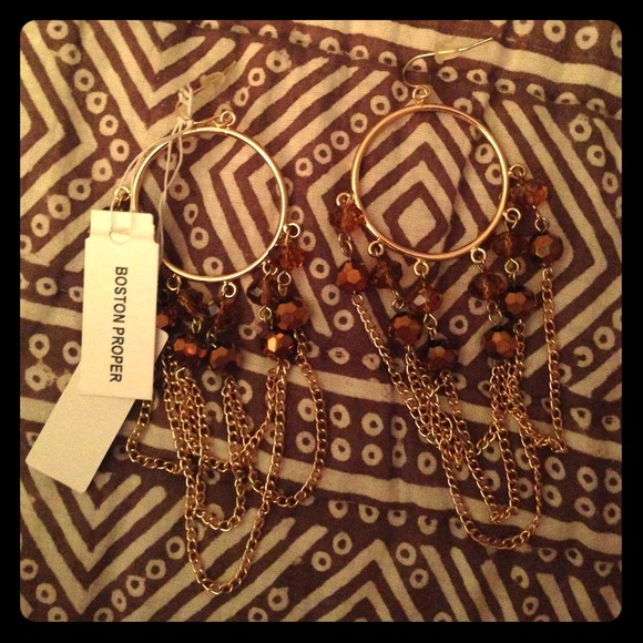 NWT Boston proper chandelier earring