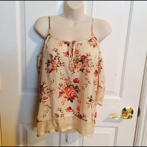 Floral Cold Shoulder Cami ❤️