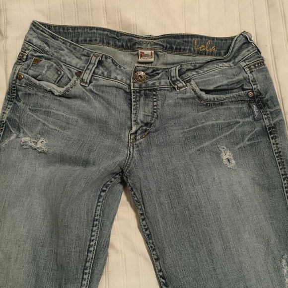 Silver jeans