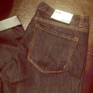 Joe Fresh dark blue ankle sz6