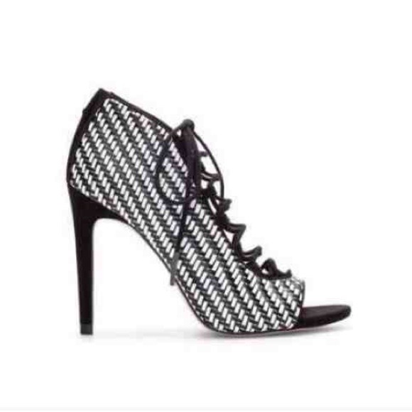 Zara lace up booties