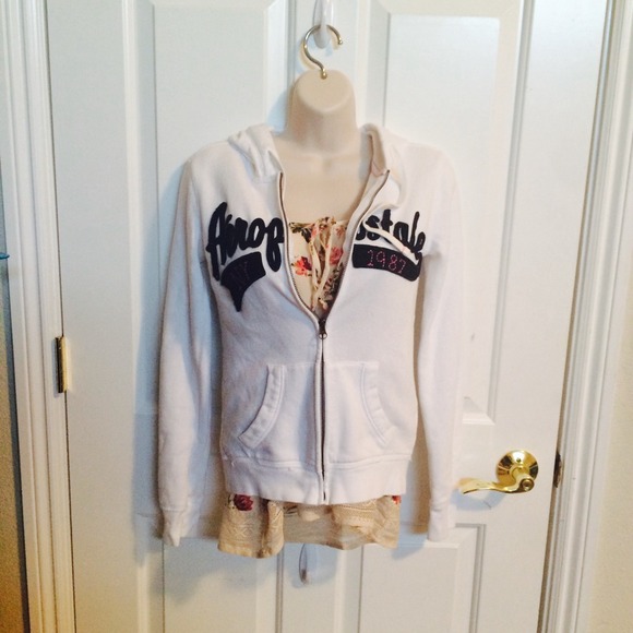 White Aeropostale Hoodie
