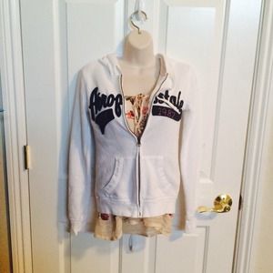 White Aeropostale Hoodie
