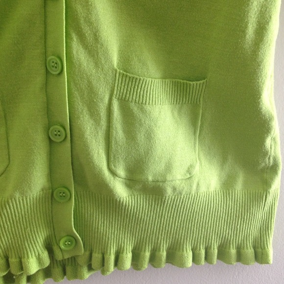 Express neon green cardigan - Picture 3 of 4