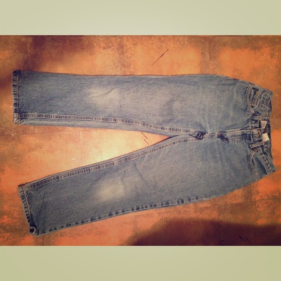 Ralph Lauren vintage highwaisted petite jeans.