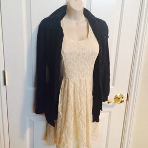 Navy Button-up Shirt