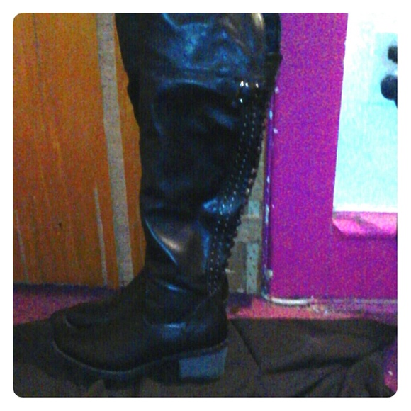Knee high boots
