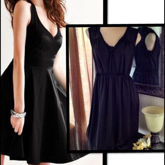 Mossimo Supply Co. Dresses & Skirts - Black Skater Girl V neck Dress