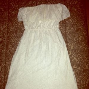 My pearl white wedding dress